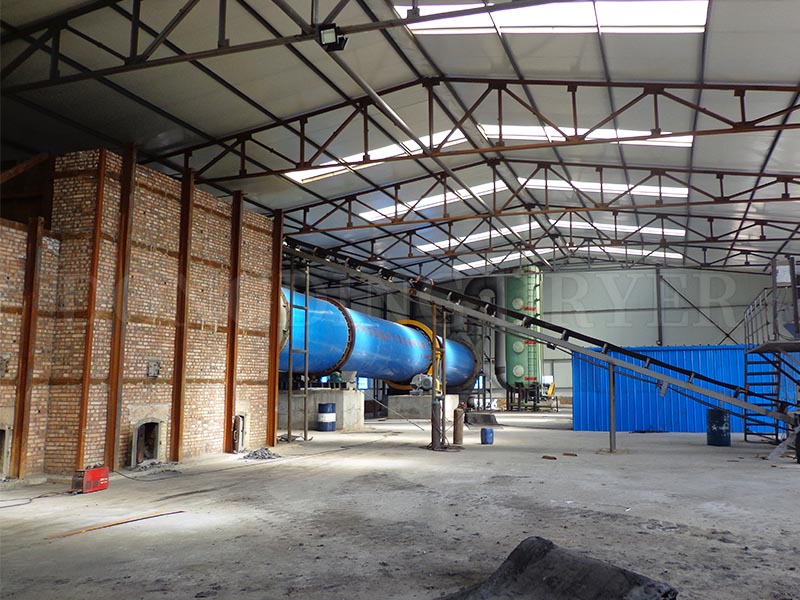 500t/d. Coal dryer cases