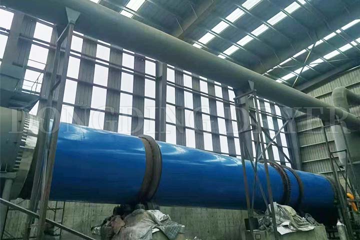 Iron Ore Rotary Dryer Installation Site